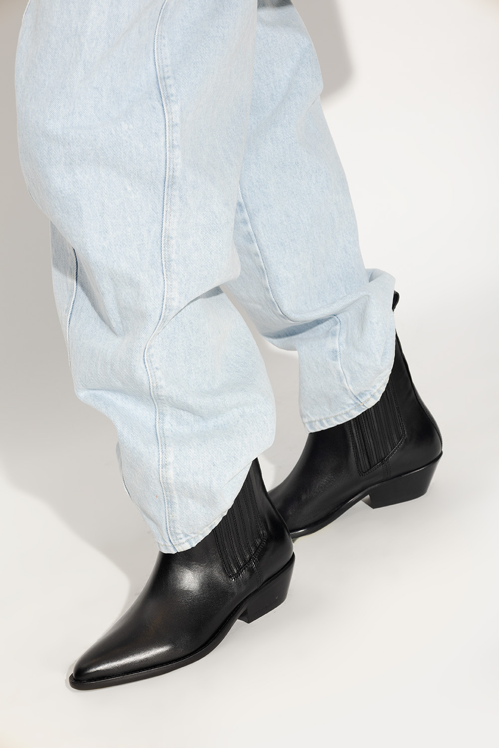 SchaferandweinerShops France - 'Delena' leather ankle boots